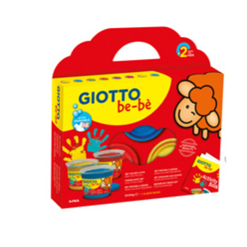 Supercolori a dita - 100 ml  - rosso, blu, giallo - Giotto - conf. 3 pezzi